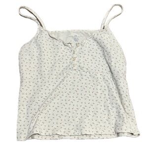 Brandy Melville Floral Tank Top
